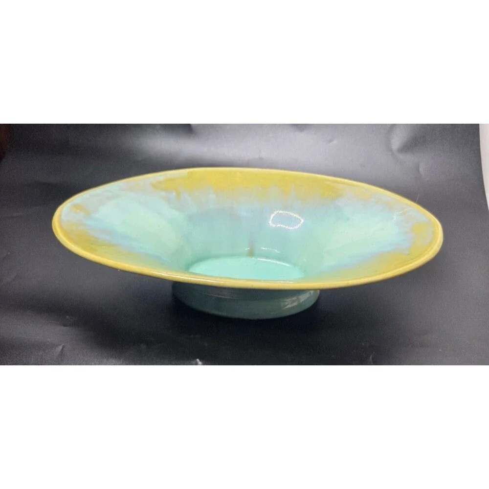 Antique Fulper Pottery Arts and Crafts Era Console Bowl